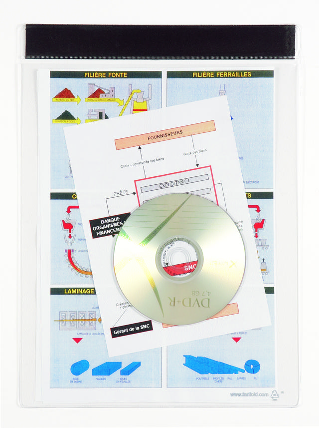 Suuri kapasiteettinen magneettitasku, A4