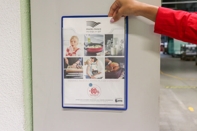 Portafolletos magnético Tarifold, A4, vertical