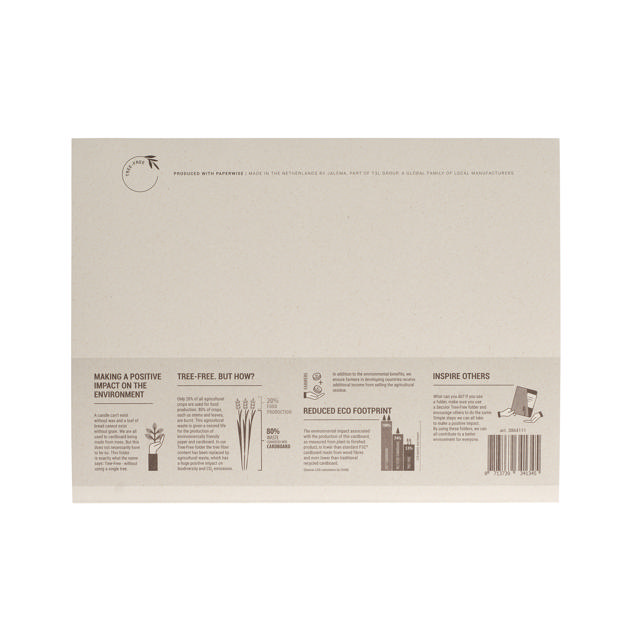 Tree-Free Aktendeckel mit Tabrand, DIN A4