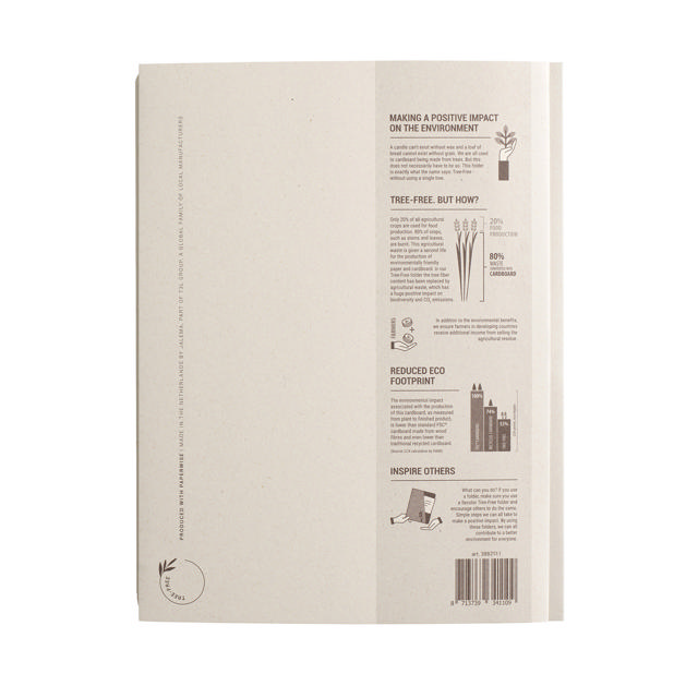 Tree-Free 3-Flap Document Folder, Folio