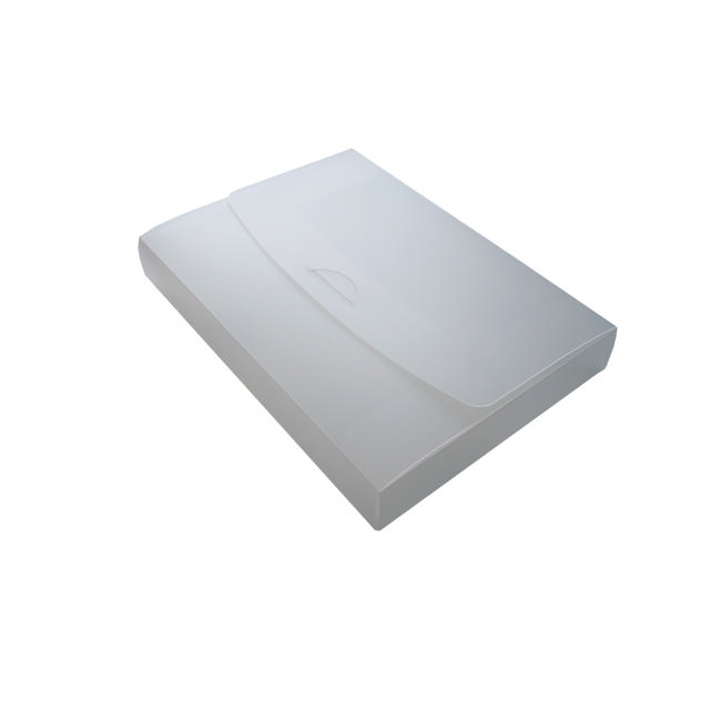 Mappeboks med klap, A4, 45 mm