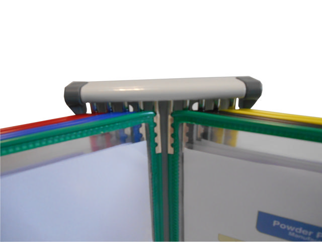 Tarifold Metal Wall Document Display System, A4, 10 Pockets