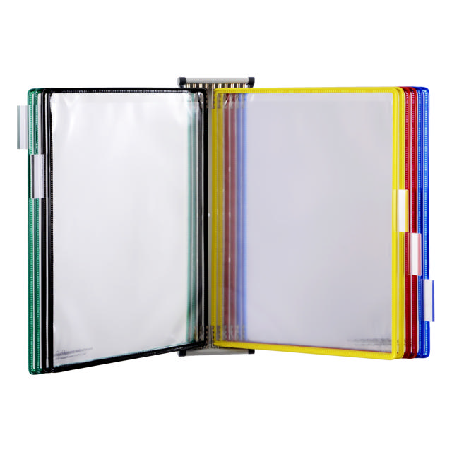 Tarifold Metal Wall Document Display System, A4, 10 Pockets