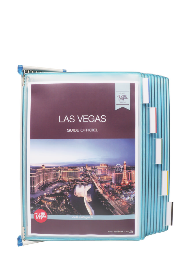 Tarifold Candy Line Wall Document Display System, A4, 10 PP Pockets
