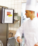 Tarifold Antimicrobial Wall Document Display System, A4, 10 Pockets