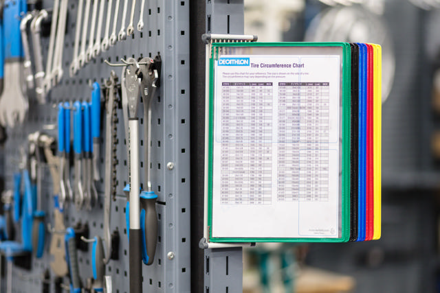 Tarifold Magnetic Wall Document Display System, A4, 10 Pockets