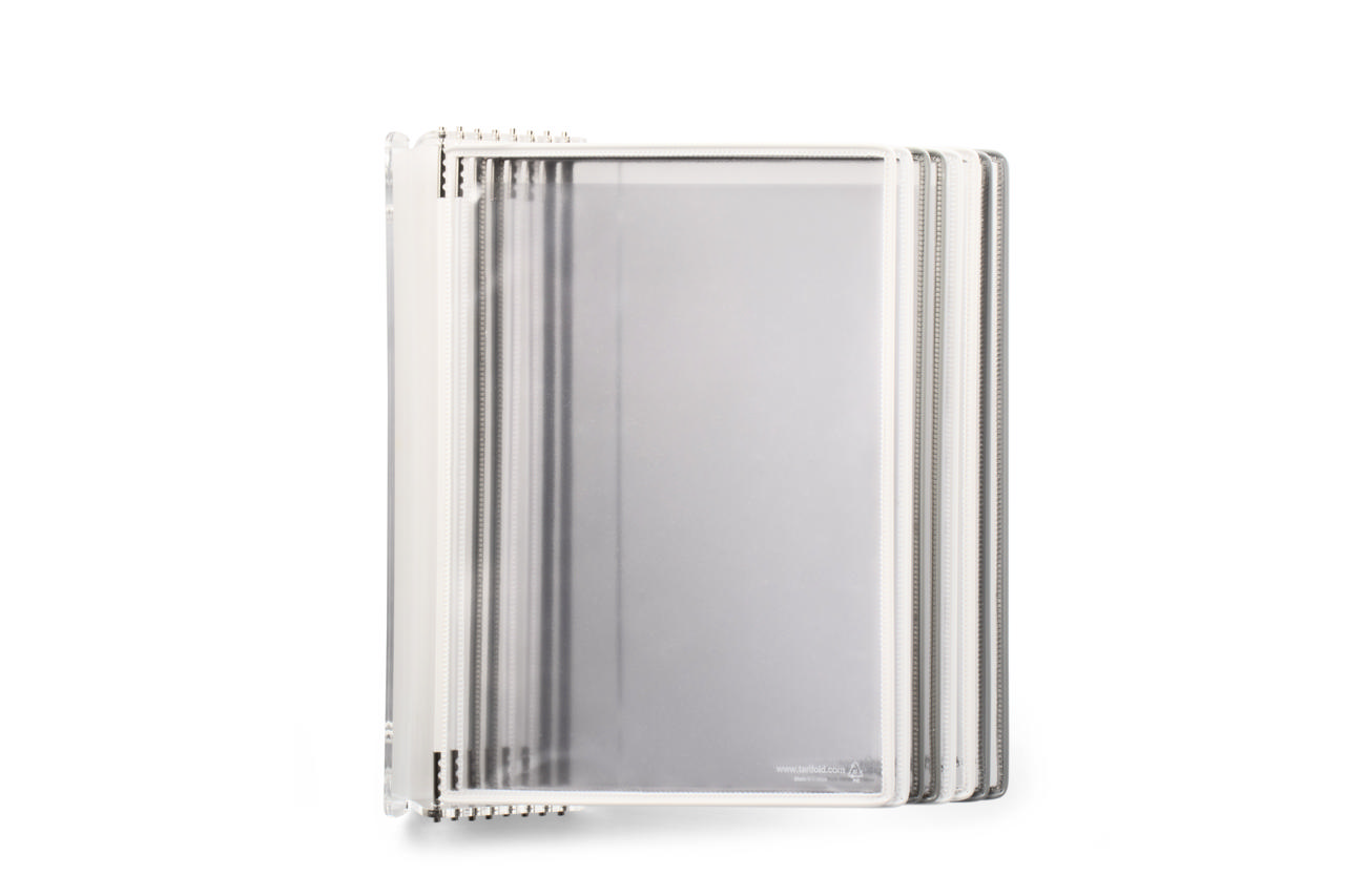 Acrylic wand zichtpanelensysteem, A4, 8 zichtpanelen