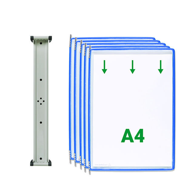 Tarifold Magnetiskt Väggdokumentvisningssystem, A4, 5 Fickor