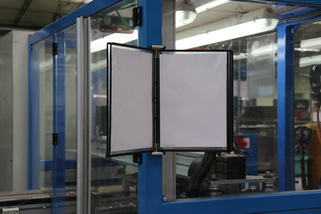 Expositor de pared magnético Tarifold, A4, 5 fundas