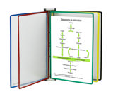 Tarifold Magnetic Wall Document Display System, A4, 5 Pockets