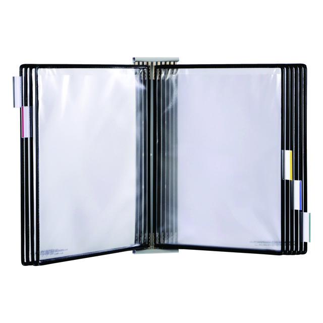 Kit de ampliación del expositor de pared metálico Tarifold, A4, 10 fundas