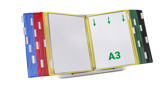 Tarifold metallbord dokumentvisningssystem, A3, 40 fickor