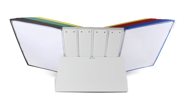 Tarifold metallbord dokumentvisningssystem, A3, 40 fickor