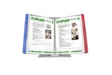 Tarifold Metal Desk Document Display System, A4, 10 Pockets, FR/UK/NL/CZ Colours