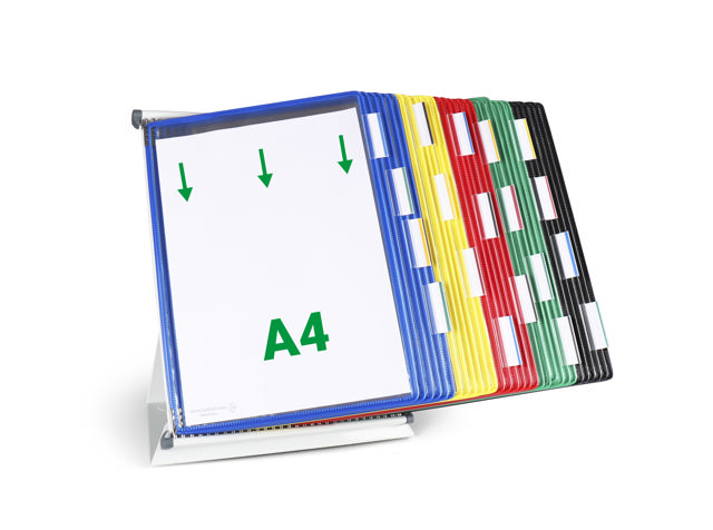 Tarifold Metal Desk Document Display System, A4, 30 Pockets
