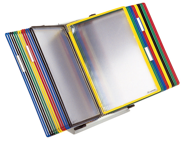 Tarifold Metal Desk Document Display System, A4, 30 Pockets