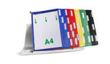 Tarifold Metal Desk Document Display System, A4, 40 Pockets