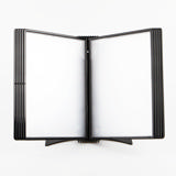 Easy Load Black Edition Desk Document Display System, A4, 10 PP Pockets
