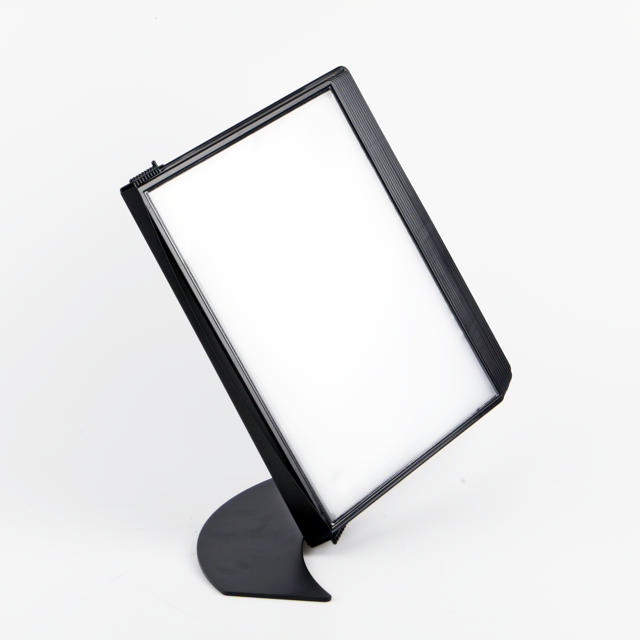 Easy Load Black Edition Desk Document Display System, A4, 10 PP Pockets