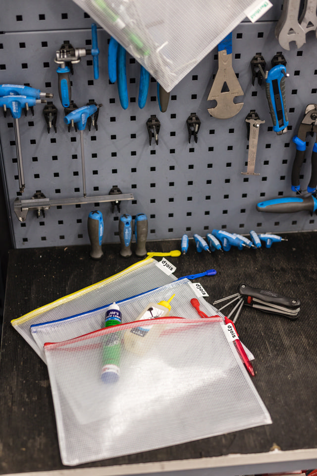 Zipper Storage Bags - A4 Size - Blue