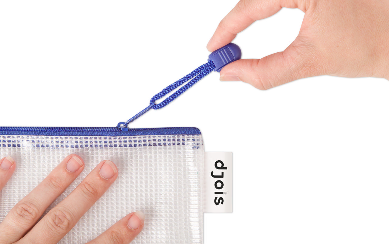 Vetoketjullinen säilytyspussi, A4