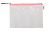 Zipper Storage Bags - A4 Size - Red