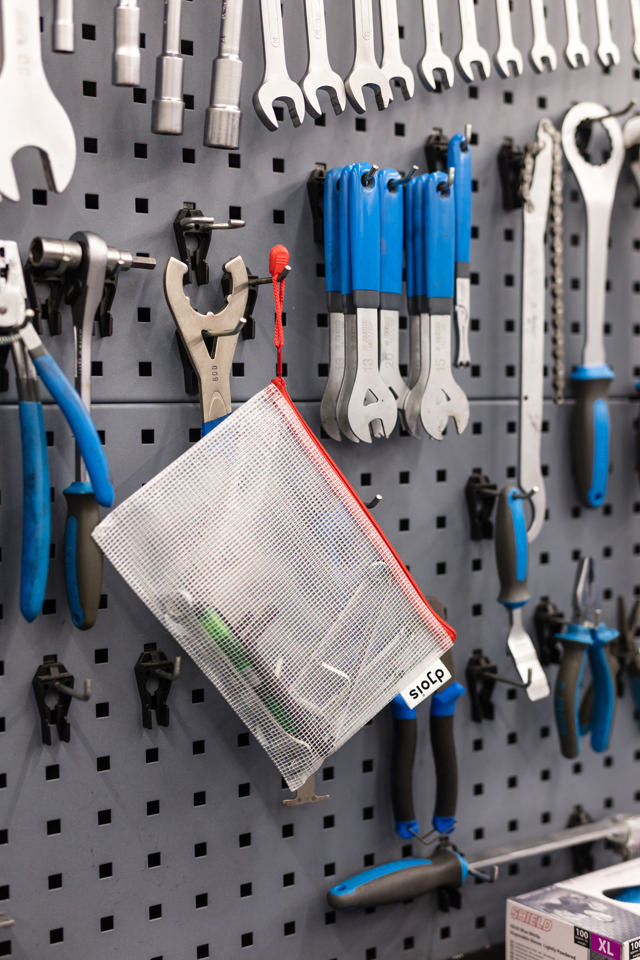 Zipper Storage Bags - A4 Size - Red