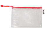Zipper Storage Bags - A5 - Red