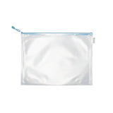 Förvaringsväska med dragkedja, pastellfärgad, A3