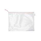 Förvaringsväska med dragkedja, pastellfärgad, A3