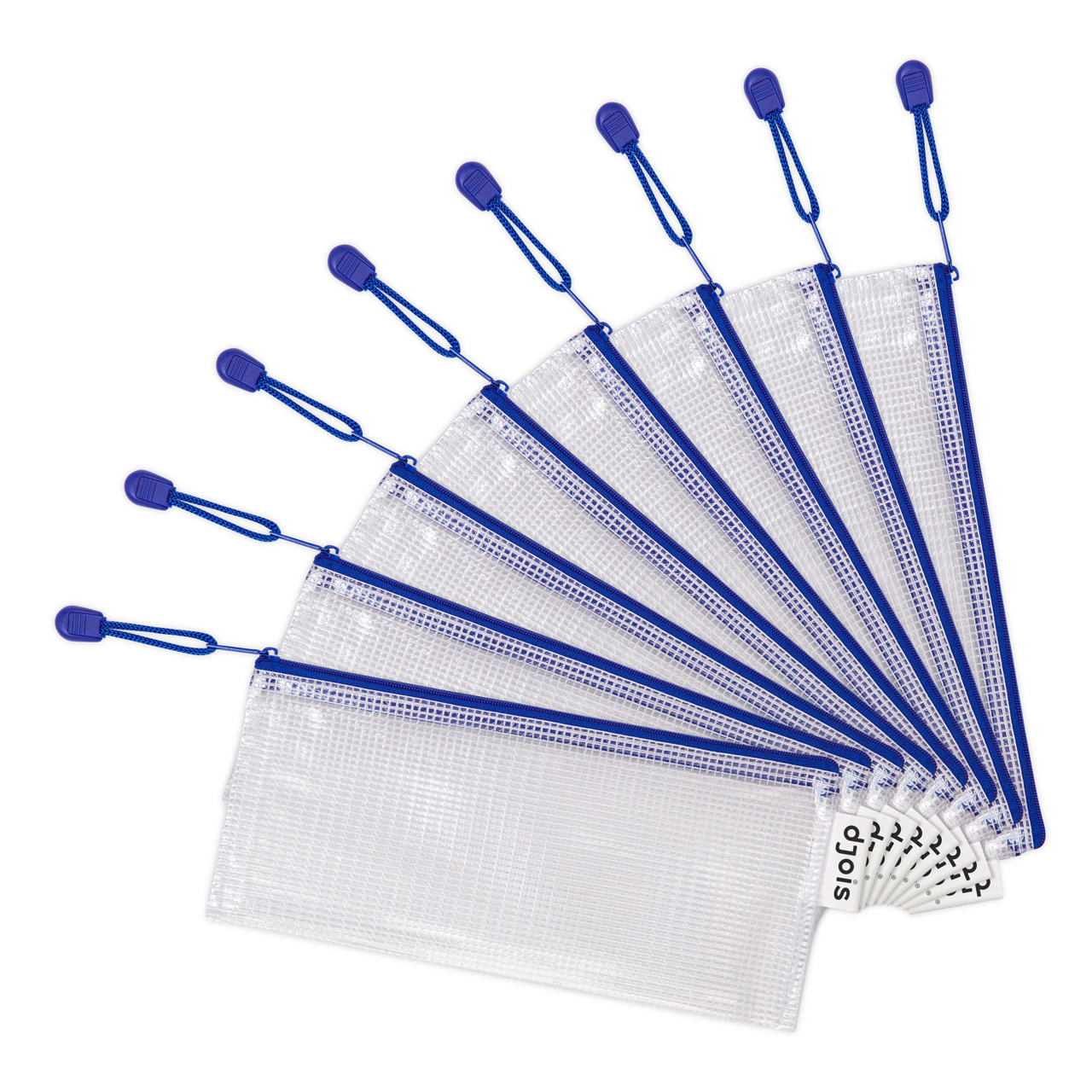 Vetoketjullinen säilytyspussi, shekkivihkon koko