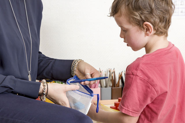 Zipper Storage Bags - Checkbook Size - Blue