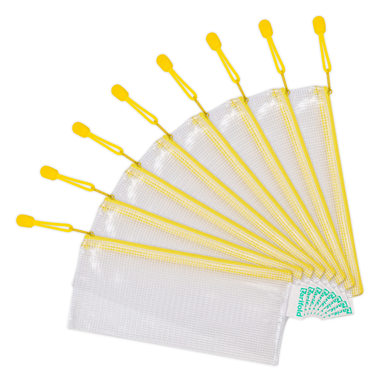 Vetoketjullinen säilytyspussi, shekkikirjan koko