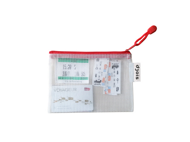 Vetoketjullinen säilytyspussi, A6