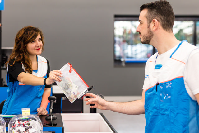 Vetoketjullinen säilytyspussi, A6