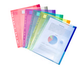 Farve Kollektion Perforeret Kuvert, A4, Liggende