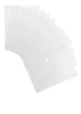 Värikokoelma rei'itetty kirjekuori, A4, vaaka-asento