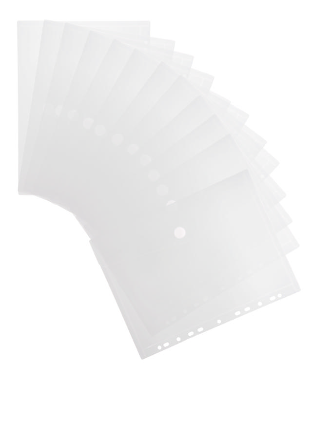 Värikokoelma rei'itetty kirjekuori, A4, vaaka-asento