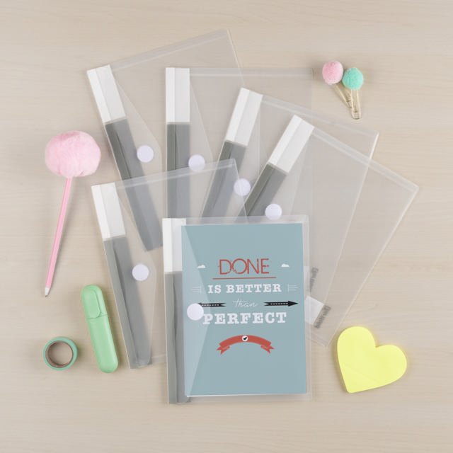 Färgsamling Kuvert, A5, Liggande