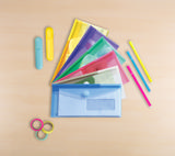 Färgsamling Kuvert, Checkhäfte Storlek, Liggande