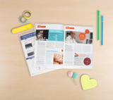 Color Collection præsentationsmappe med 2 lommer, A4/A3