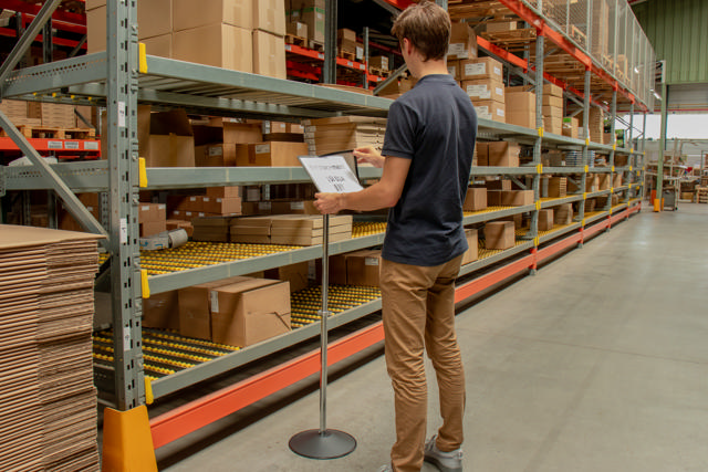 Magneto Golvskylthållare, A4