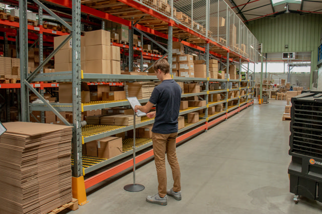 Magneto Golvskylthållare, A4