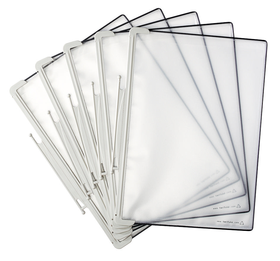 Tarifold Design Vridbar Ficka, A4, PP, Porträtt
