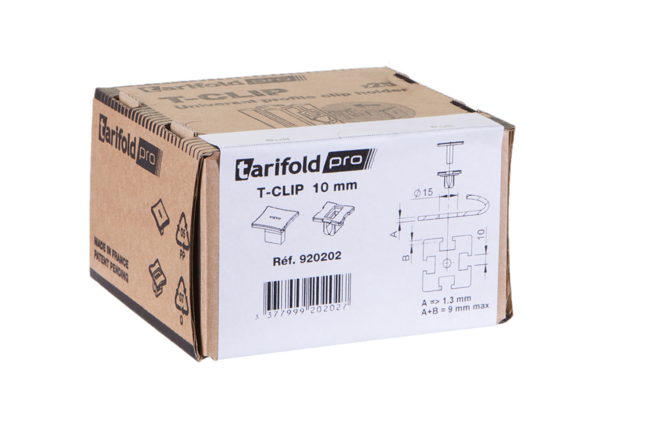 T-Clip-monteringsværktøj, 10 mm