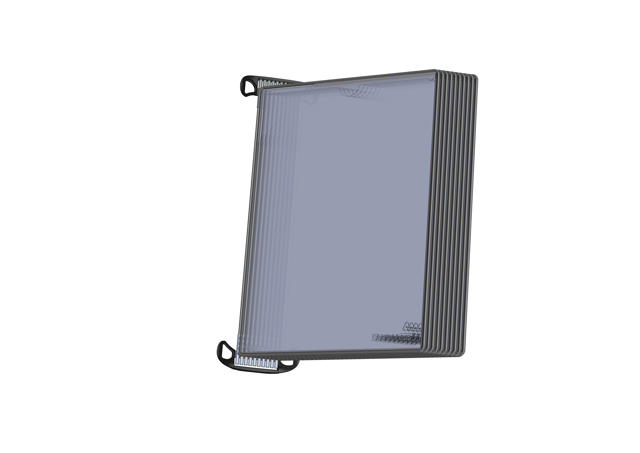 Tarifold Pro Wall Document Display System, A4, 10 Easy Load PP Pockets