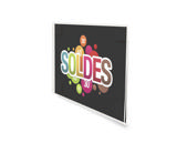 Självhäftande skylthållare i akryl, permanent, A5