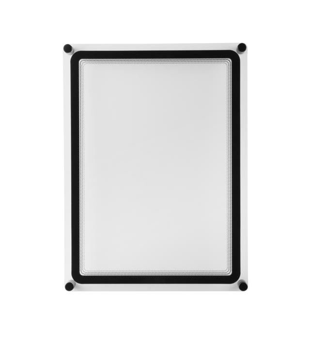 Acrylic wand informatiehouder met A4 magneto displayframe