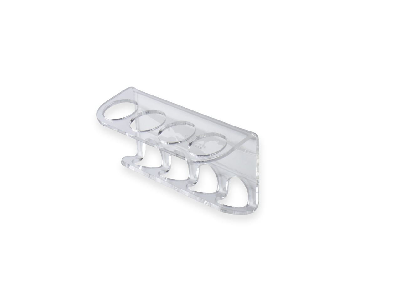 Selbstklebende Acrylstiftehalter für 4 Marker