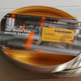 Funda autoadhesiva para tarjetas de visita, con solapa, permanente, 105 x 60 mm